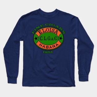 Historic Cigar label by L Arenal Long Sleeve T-Shirt